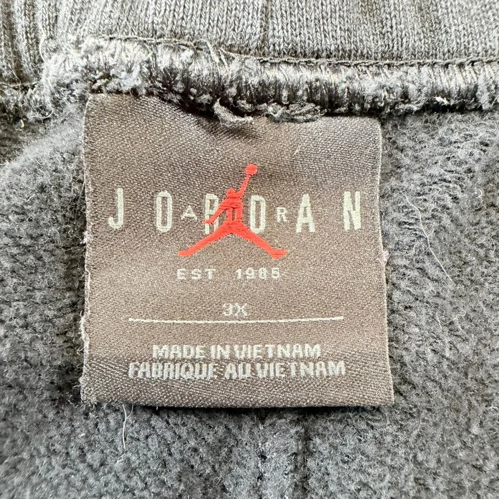 Jordan Flight Essentials Mens 3X Washed‎ Black Fleece Sweatshorts DA9826-010